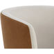 Sarina Meg Taupe / Meg Gold Swivel Lounge Chair, Swivel